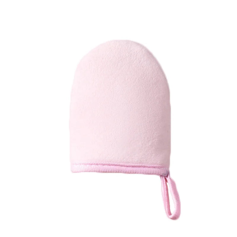 Self Tanning Mitt Glove Reusable Body Face Bath Cleaning Tools Back Tan Applicator Exfoliating Tan Removal Mitt