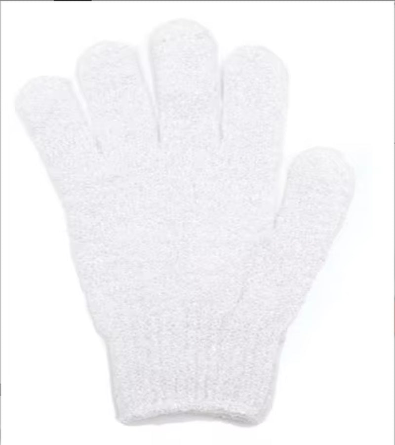 Factory Price Bathing Gloves Reusable Thickened Wear-Resistant Exfoliating Bath Gloves for Hotel Guest Bath Supply