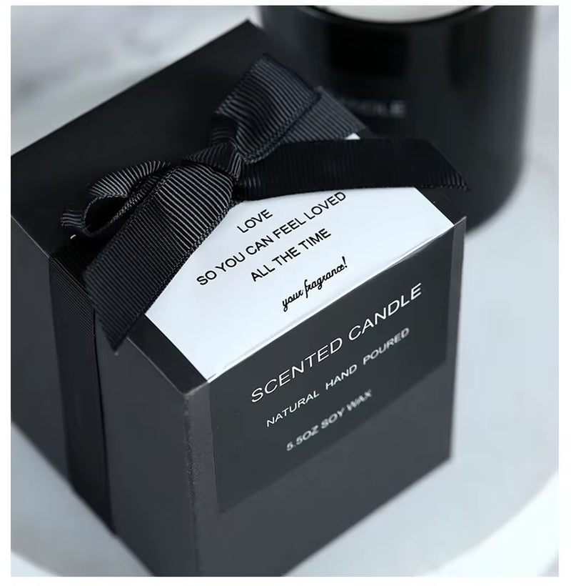 Promotional Customized Scented Candles Wholesale Christmas Scented Candles Luxury Soy Wax Scented Candles Gift Set