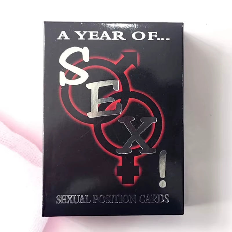 Lendgogo Customized Adult Toy Cards with 50 Different Bedroom Commands, Couple Games, Sex Position Cards, Fun Cards