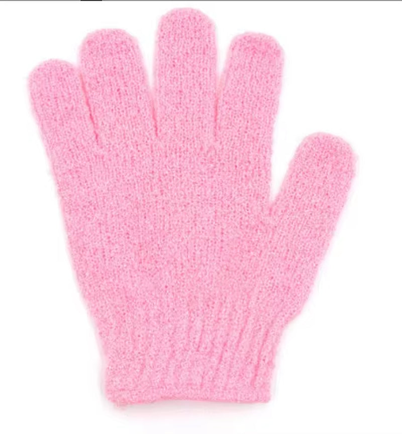 Factory Price Bathing Gloves Reusable Thickened Wear-Resistant Exfoliating Bath Gloves for Hotel Guest Bath Supply