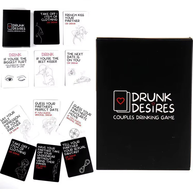 Lendgogo Customized Adult Toy Cards with 50 Different Bedroom Commands, Couple Games, Sex Position Cards, Fun Cards