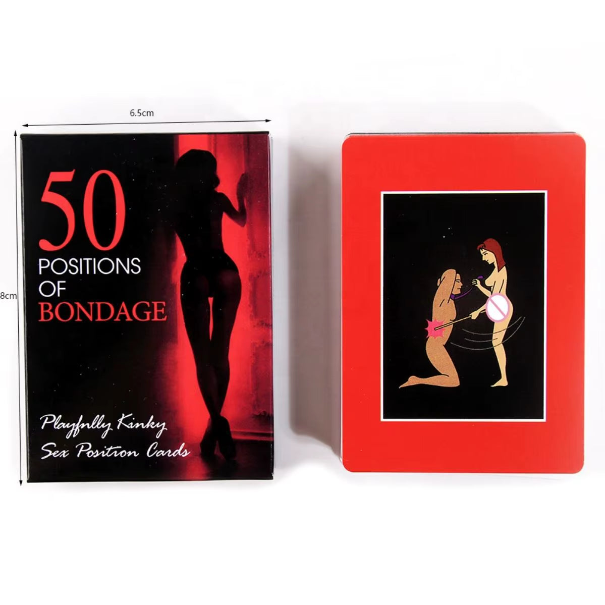 50 Positions of Bondage Cards BDSM Sex Toys for Adult Game Sexy Nude Couple Bed Games Card Exotic Sex Playing Games Board Cards