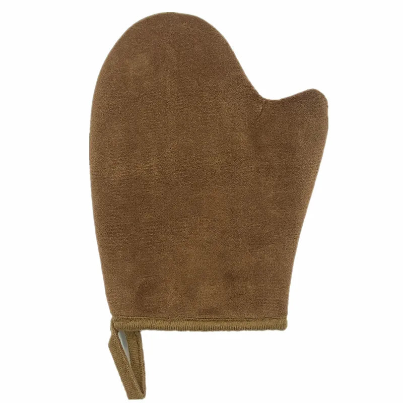 Self Tanning Mitt Glove Reusable Body Face Bath Cleaning Tools Back Tan Applicator Exfoliating Tan Removal Mitt