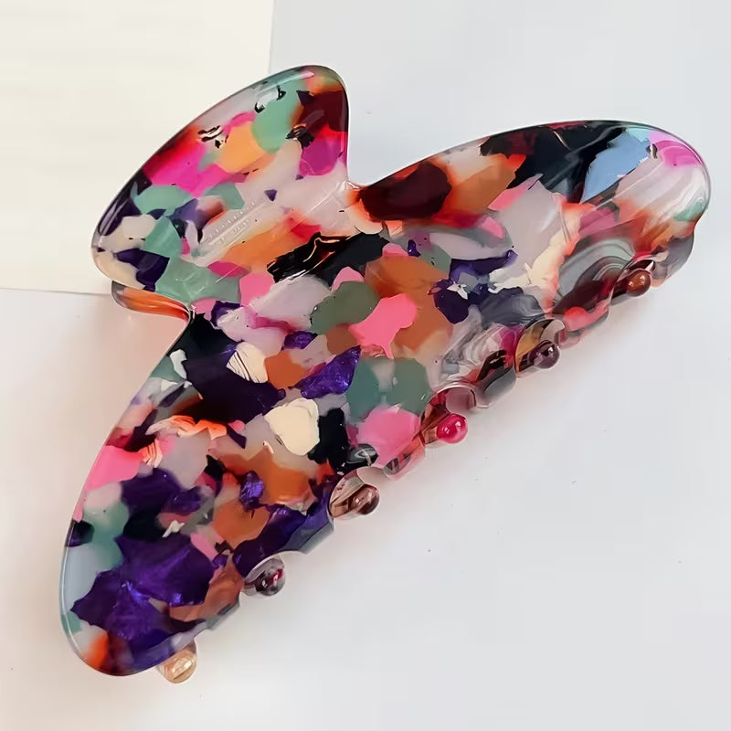 Coffret Tendance coréenne – 9 accessoires : 4 pinces vagues, 1 pince bohème, 4 élastiques