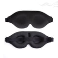 Tailored Adjustable Lightweight Comfortable Memory Foam Contoured 3D Sleep Mask Blindfold Travel Blackout Eye Mask for Sleeping