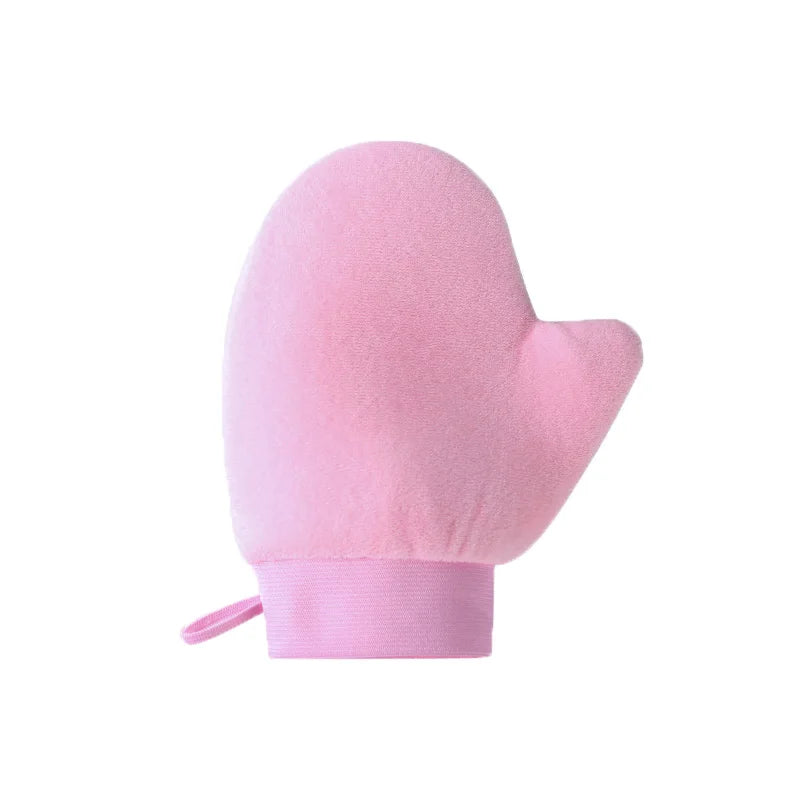 Self Tanning Mitt Glove Reusable Body Face Bath Cleaning Tools Back Tan Applicator Exfoliating Tan Removal Mitt