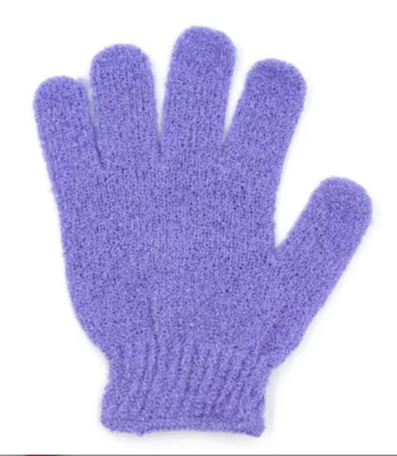 Factory Price Bathing Gloves Reusable Thickened Wear-Resistant Exfoliating Bath Gloves for Hotel Guest Bath Supply