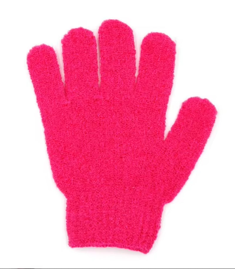 Factory Price Bathing Gloves Reusable Thickened Wear-Resistant Exfoliating Bath Gloves for Hotel Guest Bath Supply