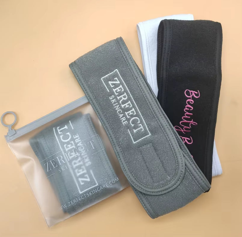 Custom Logo Towel Wraps Microfiber Headbands Terry Spa Headbands Yoga Headwrap Custom Sport Bamboo Cotton Headband Spa002